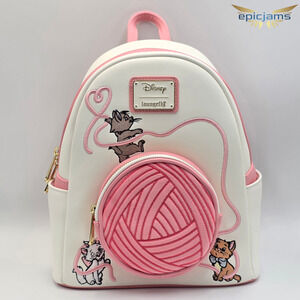 Loungefly Disney The Aristocats Kittens & Yarn Mini Backpack New